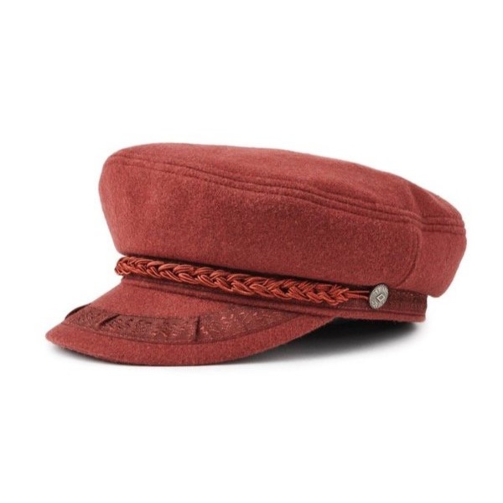 Brixton Athena Cap - color: Merlot